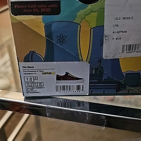 Vans limited edition old skool (The Simpsons) El Barto size 1 - Picture 12 of 12